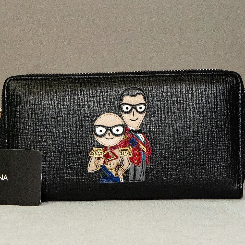 DOLCE & GABBANA D&G Family Leather Wallet